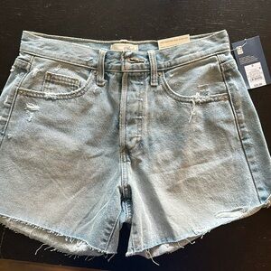 Mid-Rise 90’s Baggy Jean Shorts